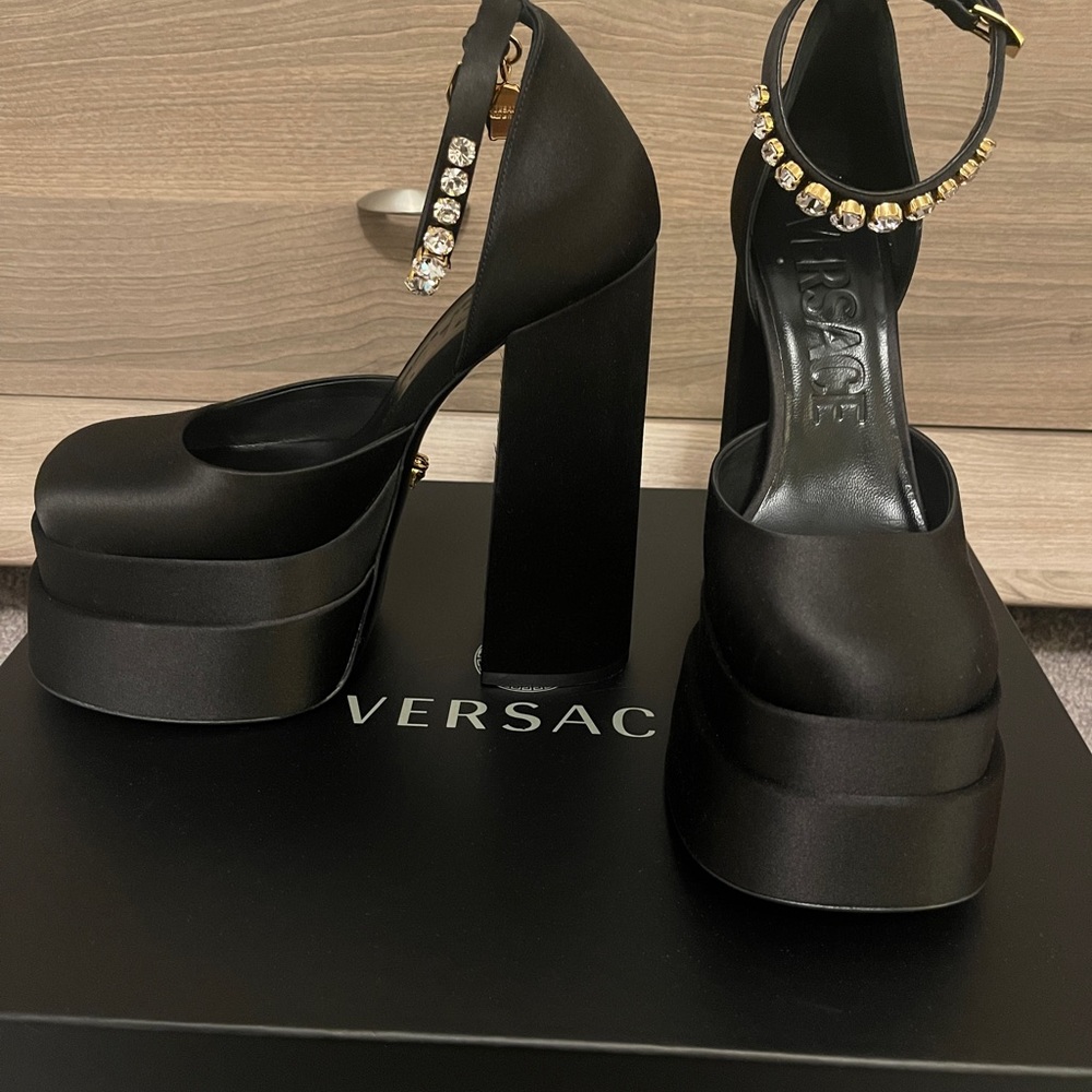 Versace Medusa Aevitas platforms